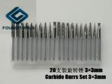 Carbide Burrs Set 3×3mm